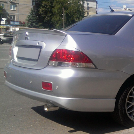 Накладка заднего бампера "2.0L" для Mitsubishi Lancer 9 (2003-2010) купить недорого с доставкой в Тюмень