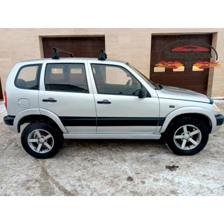 Молдинги на двери старого образца для Chevrolet Niv@ купить недорого с доставкой в Тюмень