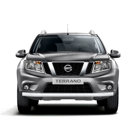 Защита переднего бампера одинарная d63мм ИСКРА (ППК) RENAULT Duster 2016-/ NISSAN Terrano 2014- купить недорого с доставкой в Тюмень