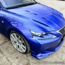 Клыки (накладки) переднего бампера "F-Sport" для Lexus IS III (2013-2016) купить недорого с доставкой в Тюмень