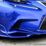 Клыки (накладки) переднего бампера "F-Sport" для Lexus IS III (2013-2016) купить недорого с доставкой в Тюмень