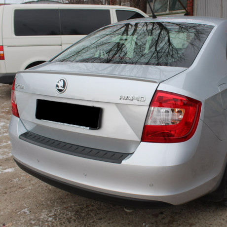 Лип Спойлер для Skoda Rapid (1 gen)(2012-2020) купить недорого с доставкой в Тюмень