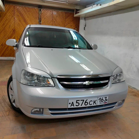 Накладки на фары (реснички) для Chevrolet Lacetti седан (2004-2013) купить недорого с доставкой в Тюмень