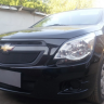 Защита радиатора "Standart" Chevrolet Cobalt (2013-н.в.) низ, чёрная купить недорого с доставкой в Тюмень