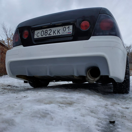 Бампер задний "HKS style" с диффузором (SEDAN VERSION) для Lexus IS, Toyota Altezza купить недорого с доставкой в Тюмень
