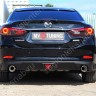 Диффузор заднего бампера var №1 (ровный + стоп сигнал) для Mazda 6 (2013-н.в.) купить недорого с доставкой в Тюмень