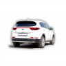Защита заднего бампера «Коромысло» (d51) для Kia Sportage (2016-н.в.)(Окрашенное) купить недорого с доставкой в Тюмень