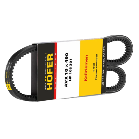 Ремень генератора 10х940 HOFFER зубчатый для B@3 2101-2107, 21213 купить недорого с доставкой в Тюмень