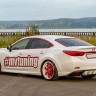 Диффузор заднего бампера var №4 (с килями) для Mazda 6 (2013 - н.в.) купить недорого с доставкой в Тюмень