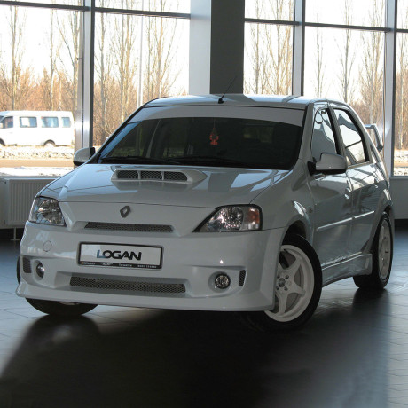 Сетки в бамперы "Power DM" для Renault Logan купить недорого с доставкой в Тюмень