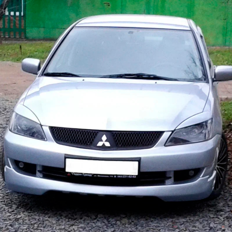 Накладка переднего бампера "EGR" для Mitsubishi Lancer 9 (2005-2010) рестайлинг купить недорого с доставкой в Тюмень