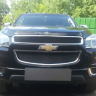 Защита радиатора "Standart" Chevrolet Trailblazer (2012-2015) чёрная купить недорого с доставкой в Тюмень
