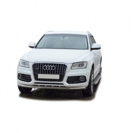 Защита переднего бампера "Труба" (d51) для Audi Q5 (2012-2016)(Окрашенное) купить недорого с доставкой в Тюмень