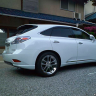 Клыки на задний бампер "LX-Mode" для Lexus RX 350 (2008-2012) купить недорого с доставкой в Тюмень