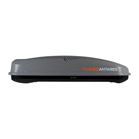 Автобокс YUAGO ANTARES (тиснение) (EuroLock) двусторонний, серый, 580 л купить недорого с доставкой в Тюмень