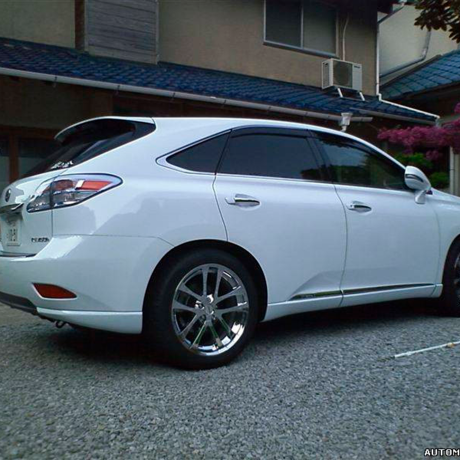 Молдинги на пороги "LX-Mode" для Lexus RX 350 (2008-2012) купить недорого с доставкой в Тюмень