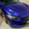 Капот "SkyActivSport" var №1 (с глухими жабрами) для Mazda 6 (2013-н.в.) купить недорого с доставкой в Тюмень