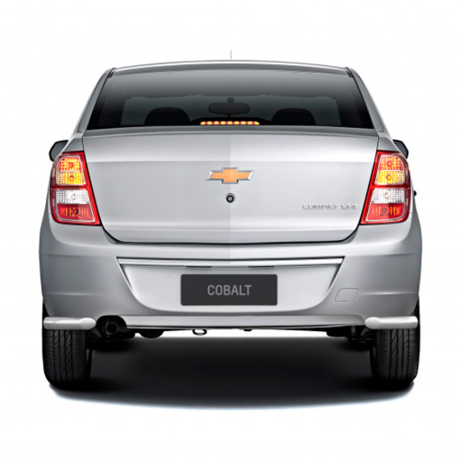 Защита заднего бампера угловая d38мм (НПС) CHEVROLET Cobalt (2019-н.в.) купить недорого с доставкой в Тюмень
