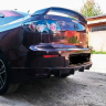 Накладка (юбка) на задний бампер Mazda 3 седан (2003-2009) купить недорого с доставкой в Тюмень