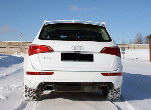 Спойлер (АнтиКрыло) (в комплекте с эмблемой ABT) в стиле "ABT" для Audi Q5 (2008-2012) купить недорого с доставкой в Тюмень