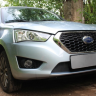 Защита радиатора "Standart" Datsun mi-Do (2015-н.в.) чёрная купить недорого с доставкой в Тюмень