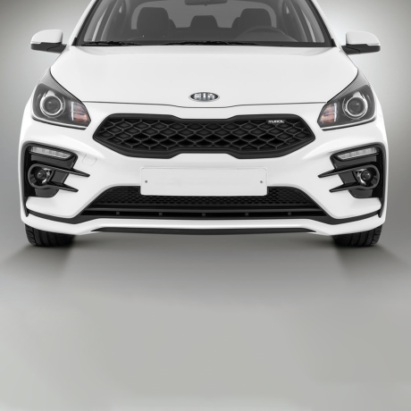 Бампер передний "Kudos Romb" для Kia Rio (2017-2020) купить недорого с доставкой в Тюмень