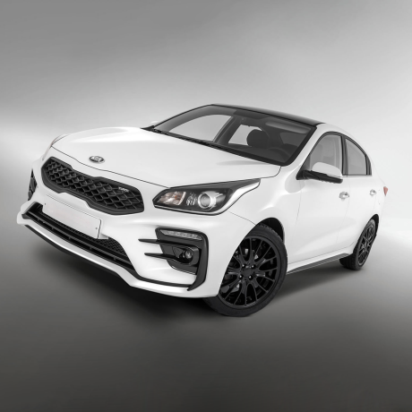 Бампер передний "Kudos Romb" для Kia Rio (2017-2020) купить недорого с доставкой в Тюмень