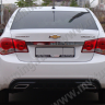Диффузор заднего бампера var №2 (текстурный пластик) для Chevrolet Cruze (2008-2012) купить недорого с доставкой в Тюмень