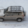 Платформа "Спринт" на B@3 2123 "Chevrolet Niv@" установка на штатные рейлинги купить недорого с доставкой в Тюмень