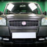 Защита радиатора "Standart" Fiat Doblo (2005-2016) чёрная купить недорого с доставкой в Тюмень