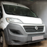 Защита радиатора "Standart" Fiat Ducato (2014-н.в.) чёрная купить недорого с доставкой в Тюмень