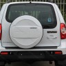 Чехол запасного колеса Chevrolet Niv@ с эмблемой Chevrolet купить недорого с доставкой в Тюмень