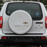Чехол запасного колеса Chevrolet Niv@ с эмблемой Chevrolet купить недорого с доставкой в Тюмень