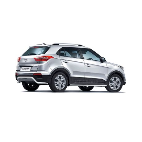Защита порогов вогнутые d63мм (НПС) HYUNDAI Creta (2016-н.в.) купить недорого с доставкой в Тюмень