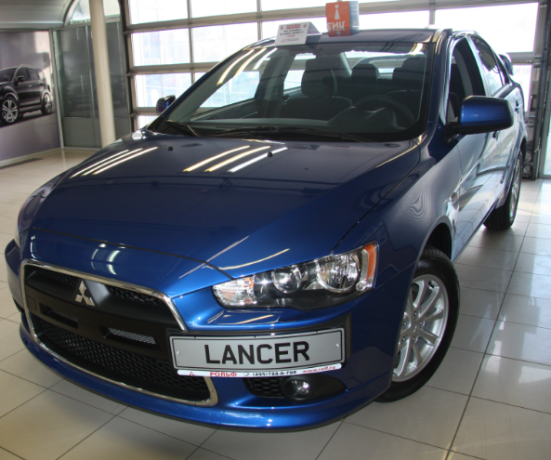 Рамка под номер на передний бампер для Mitsubishi Lancer X (2010-2016) купить недорого с доставкой в Тюмень