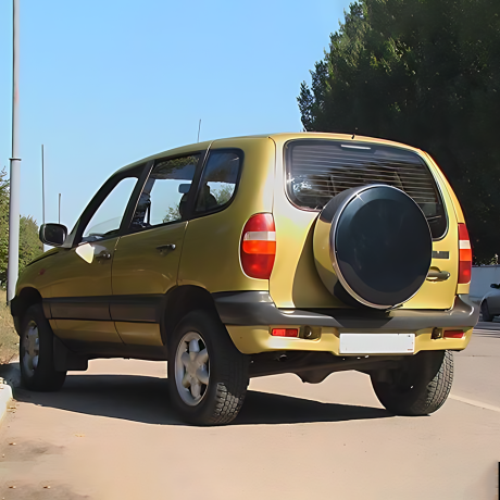 Защитный бокс для запасного колеса B@3 2123 Chevrolet Niv@ купить недорого с доставкой в Тюмень
