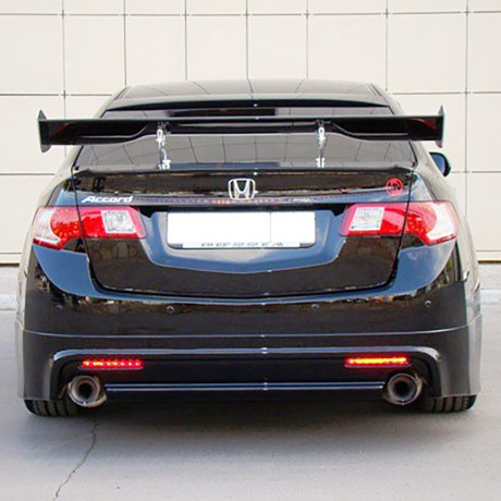 Накладка (юбка) заднего бампера "Mugen Style" для Honda Accord VIII (2008-2013) купить недорого с доставкой в Тюмень