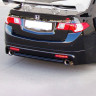 Накладка (юбка) заднего бампера "Mugen Style" для Honda Accord VIII (2008-2013) купить недорого с доставкой в Тюмень