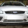 Защита радиатора "Standart" Ford Focus II (2004-2008) чёрная купить недорого с доставкой в Тюмень