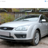 Защита радиатора "Standart" Ford Focus II (2004-2008) чёрная купить недорого с доставкой в Тюмень