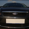 Защита радиатора "Standart" Ford Focus II рестайлинг (2007-2011) чёрная купить недорого с доставкой в Тюмень