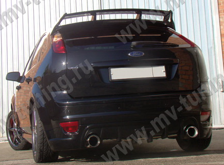 Спойлер неокрашенный (стоп-сигнал в к-т не входит) "RS" для Ford Focus 2 3-5D (2004-2011) купить недорого с доставкой в Тюмень