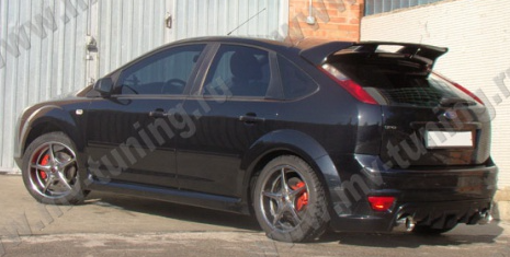 Спойлер неокрашенный (стоп-сигнал в к-т не входит) "RS" для Ford Focus 2 3-5D (2004-2011) купить недорого с доставкой в Тюмень