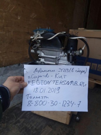 Двигатель B@3-21213 (блок в сборе, агрегат, двигатель в сборе) купить недорого с доставкой в Тюмень
