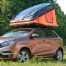 Автопалатка YUAGO TRAVEL 2.0 (бокс черный)(тент оранжевый)(лестница 2.6м) купить недорого с доставкой в Тюмень