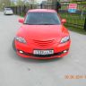 Решетка радиатора "Две полоски" для Mazda 3, хэтчбэк (2003-2009) купить недорого с доставкой в Тюмень