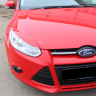 Накладки на фары (реснички) узкие var №2 для Ford Focus 3 (2012-2014) купить недорого с доставкой в Тюмень