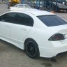 Козырек на заднее стекло для Honda Civic 4D (2006-2012) купить недорого с доставкой в Тюмень