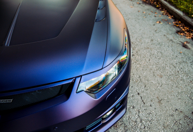 Капот пластиковый "Agressive Air" var №3 для Honda Accord VIII (2008-2013) купить недорого с доставкой в Тюмень