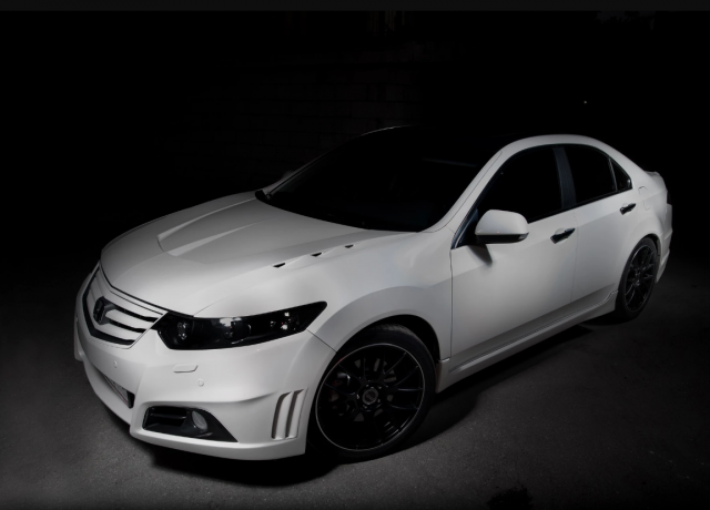 Капот пластиковый "Agressive Air" var №3 для Honda Accord VIII (2008-2013) купить недорого с доставкой в Тюмень